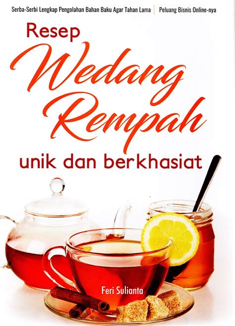 Jual Buku Resep Wedang Rempah Unik Dan Berkhasiat Karya Feri Sulianta