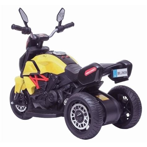 Motocicleta Electrica Cu Lumini Nichiduta Kids Racing Yellow Emagro