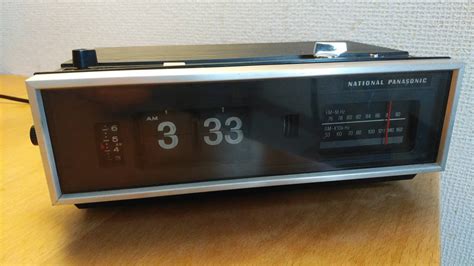 National Panasonic ナショナル パナソニック Fm Am Clock Radio Rc 702 目覚まし時計 目覚ましラジオ