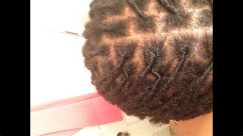 Loc Wash And Re Twist Using Flax Seed Gel Youtube