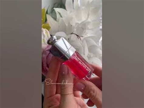 Масло для губ DIOR backstage lip glow oil 015 cherry - YouTube