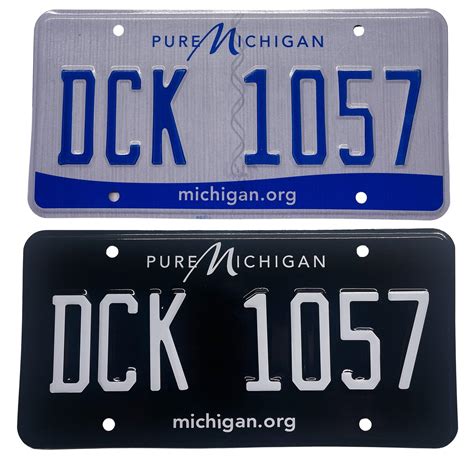 Michigan License Plates Amazon.com: Custom Michigan License Plate,