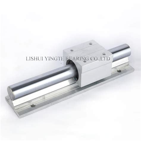 Sbr Cylindrical Aluminum Rail With Shaft Linear Motion Guide Hiwin