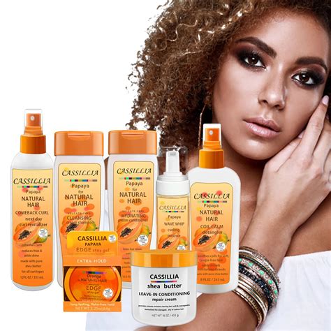 Cassillia Oem Odm Wholesale Hair Care Products For Black Women Private Label For Natural Hair