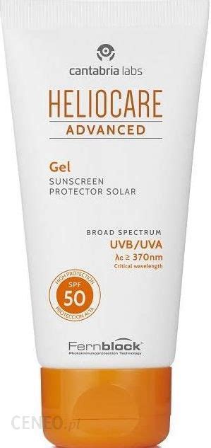 Heliocare Żel Przeciwsłoneczny Advanced Gel Spf50 Body 200ml Opinie i