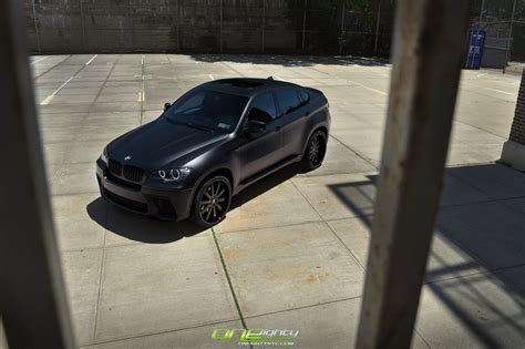 Bad Boy Out: Black Matte BMW X6 with Aftermarket Parts — CARiD.com Gallery