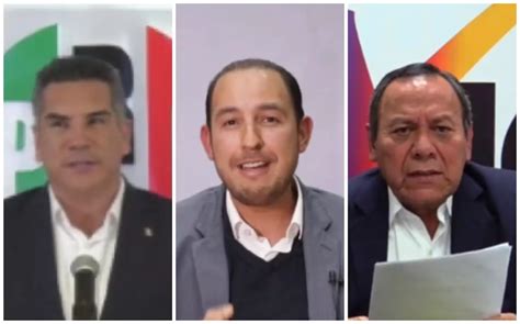 Pri Pan Y Prd Confirman Coalición Para Las Elecciones De 2021