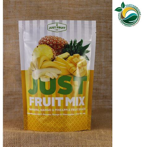 Justfruit Freeze Dried Fruit Mix 30g Shopee Philippines