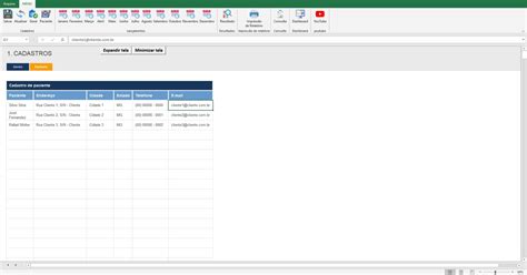 Planilha Dashboard De Consulta M Dica Loja Pacote De Planilhas