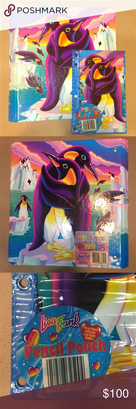 Rare Vintage Lisa Frank Penguin Set Vintage Set Vintage Penguins