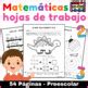 Spanish Matemáticas para Preescolar Kindergarten Pensamiento Lógico