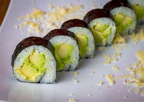 avocado roll sushi runner