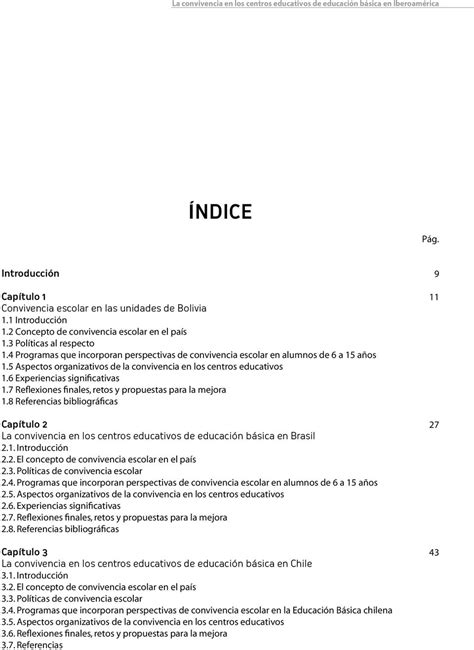 La Convivencia En Los Centros Educativos De EducaciÓn BÁsica En IberoamÉrica Pdf Descargar Libre