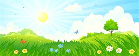 Sunny Day Summer Season Cartoon Images - focistalany