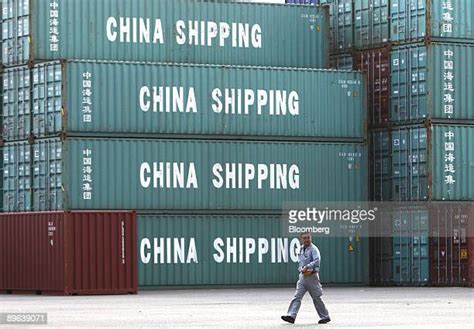 China Shipping Container Lines Co Photos and Premium High Res Pictures - Getty Images