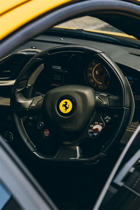 Ferrari Steering Wheel Wallpaper