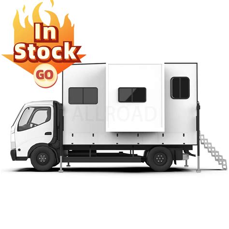 Luxury Pickup Flatbed Truck Campers 4X4 Slide On Expedition Truck