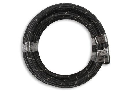 Mr Gasket Mr Gasket Black Nylon Braided Hose An Feet