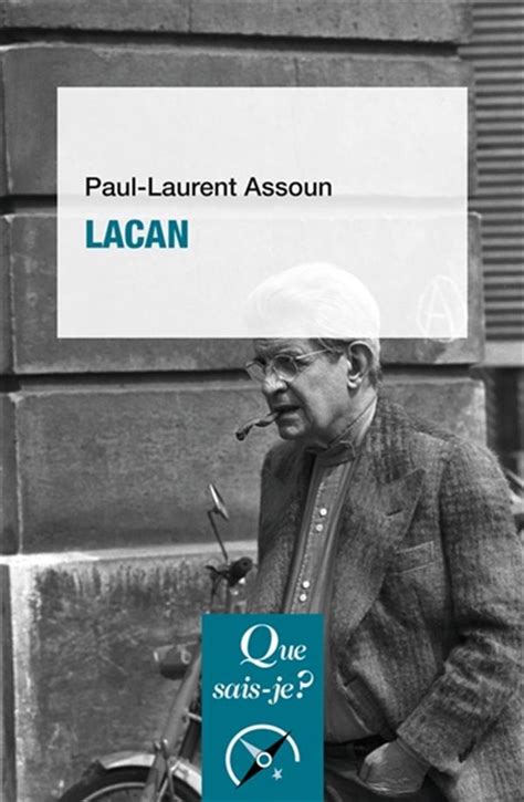 Lacan 6e édition Distribution Prologue