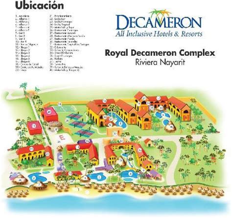 Royal Decameron Complex Layout