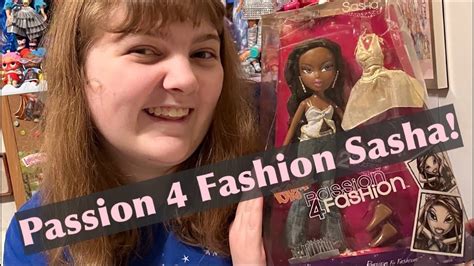 Bratz Passion 4 Fashion Wave 1 Sasha Doll Unboxing Review YouTube