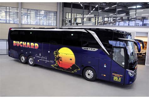 Buchard Voyages Flottet Vier Setra Reisebusse Ein Reisebusse Wie