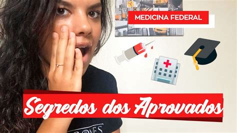 Estrat Gias De Estudos Que Aprovados Em Medicina Usaram No Ano Da