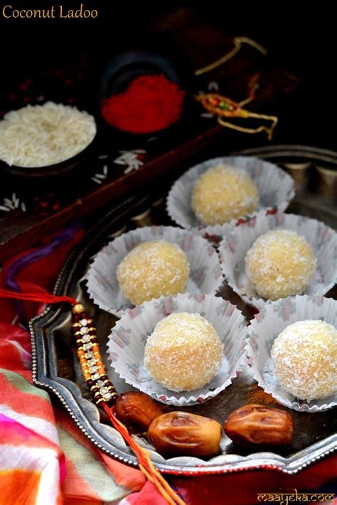 Coconut Ladoo Recipe With Condensed Milk Easy Coconut Ladoo Maayeka