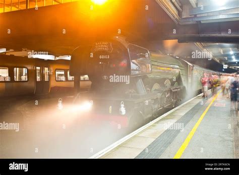 A Pacific No Flying Scotsman At York Railway Station Yorkshire