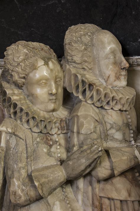 Tomb Monument Of William Uvedale D 1615 And His Wife Mary With