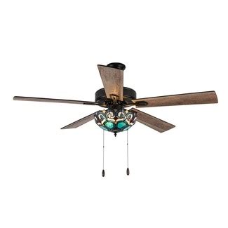 Stained Glass Ceiling Fan - Foter