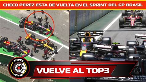 Volvi Checo P Rez Gran Clasificaci N Del Sprint Shootout Gran Premio