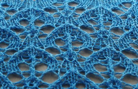 Merci A Lace Knitting Stitch Pattern String Geekery