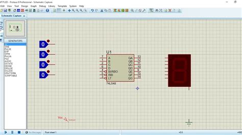 Multisim Bcd To 7 Segment Display Decoder Pin Out Zenjes