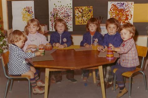 Photo De Classe Petite Section Mme Charbonnier De 1974 Ecole