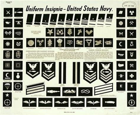 Military Basics And Rank And Insignia Chart Navy Insignia Us Navy Uniforms Military Ranks