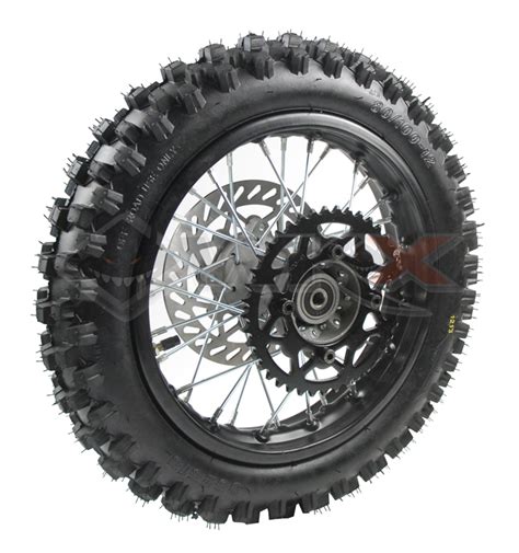 Roue 10 pouces arrière axe 15mm de Pit Bike Mini Moto et Dirt Bike