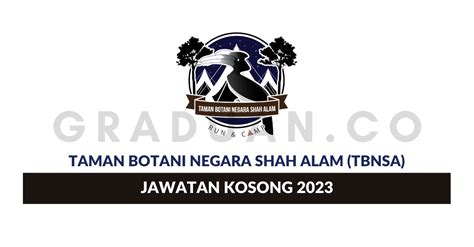 Permohonan Jawatan Kosong Taman Botani Negara Shah Alam TBNSA