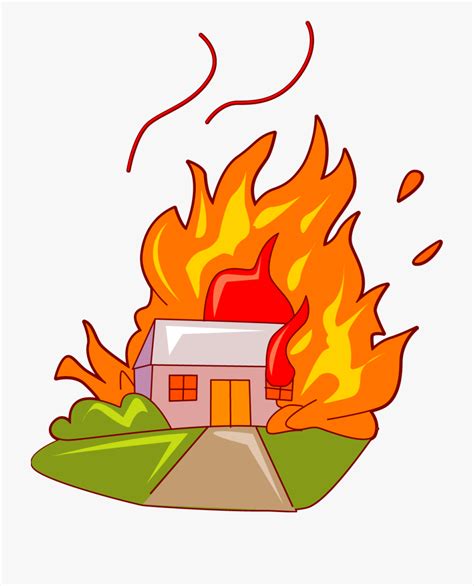 Clip Art Burning House Clip Art Library