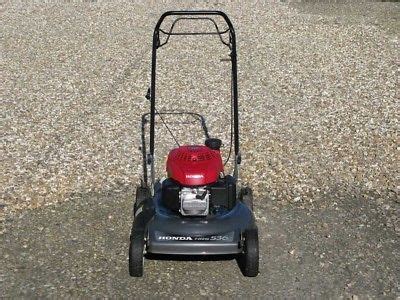 Honda Hrs C Petrol Lawnmower Self Propelled Side Discharge