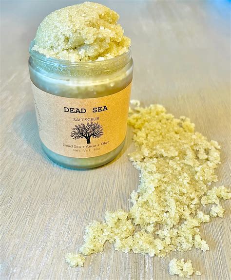 Dead Sea Salt Scrub Element Oasis