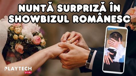 Nunt Surpriz N Showbizul Rom Nesc S A C S Torit N Secret Dup Ce