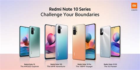 Xiaomi เปิดตัว Redmi Note 10 พร้อมกัน 4 รุ่น Note 10 10s 10 Pro และ