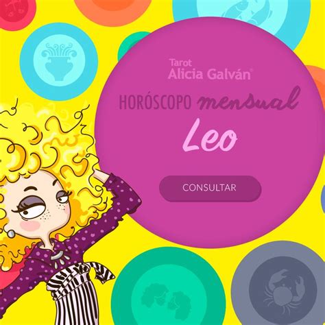 Horóscopo Mensual ♌ Leo Alicia Galván Leo Zodiac Cards