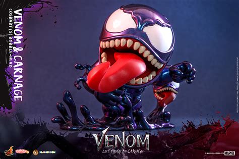 Hot Toys Cosb Venom Let There Be Carnage Venom And Carnage Cosbaby S Bobble Head