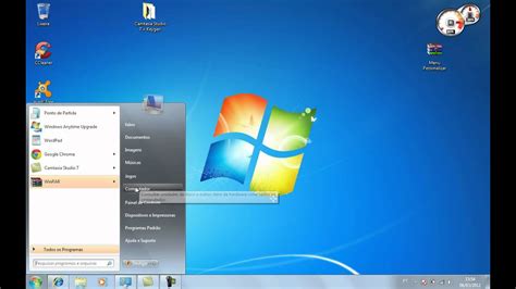 Como Colocar Tema No Windows 7 Home Basic E Starter Youtube