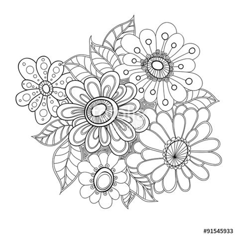 Free Hand Drawing Flowers at PaintingValley.com | Explore collection of ...