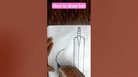 Bat Ball Drawingस्मृति चित्रणdrawing Class 10aalekan Kala Youtube