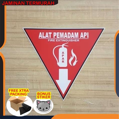 Jual Promo Stiker Petunjuk Alat Pemadam Api X Elegan Shopee Indonesia