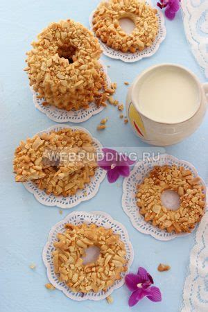 Песочное кольцо с орехами (ГОСТ) | Как приготовить на Webpudding.ru